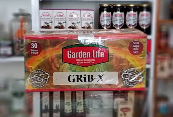 Garden Life GRİB-X Çay 30 Süzen Poşet Çay