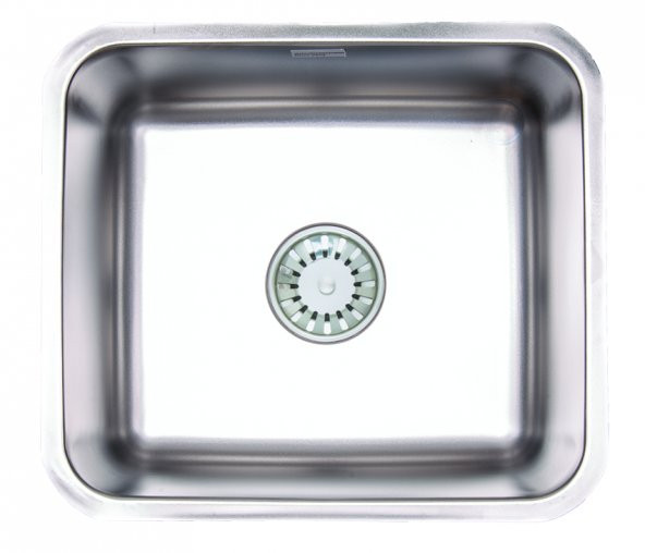 CRAUF ANKASTRE PASLANMAZ ÇELİK MAT INOX EVYE 500*450*190 MM - 1