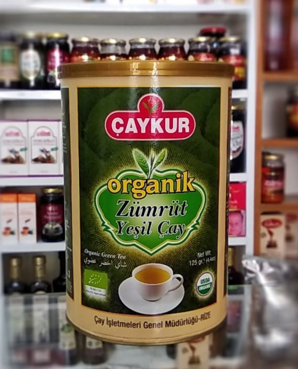 Çaykur Organik Zümrüt Yeşil Çay 125g