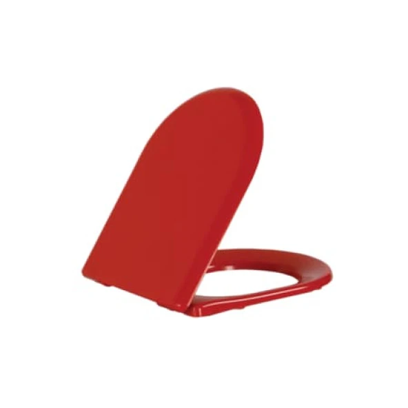Creavit KC3031.K0 AMASRA METAL MENTEŞELİ KLOZET KAPAĞI-KIRMIZI ürün görseli 1