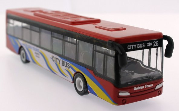Kırmızı Metal Otobüs 632-27