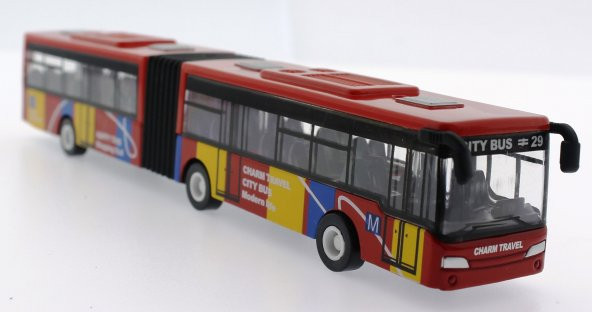 Çek Bırak Kırmızı Metal Körüklü Otobüs 632-31