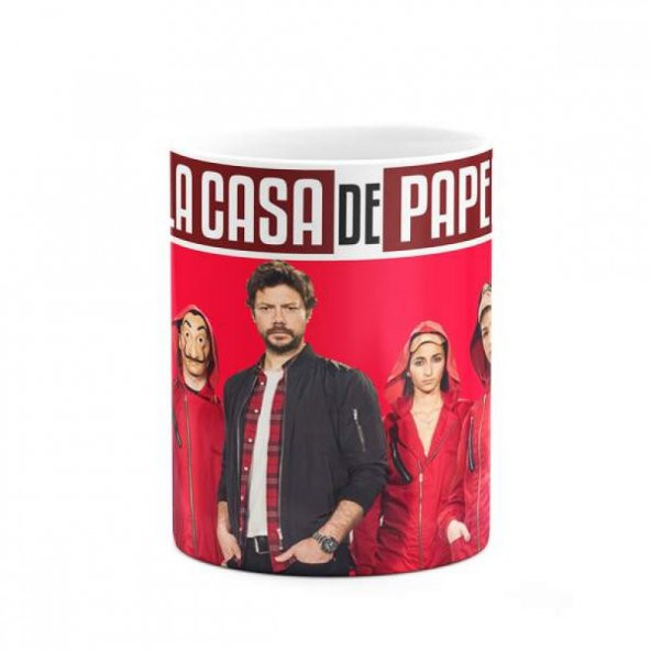 La Casa De Papel Baskılı Kupa