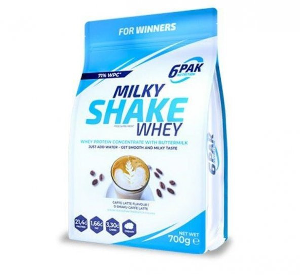 6PAK Milky Shake Whey 1800 Gr