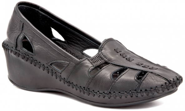 Gedikpaşalı Arv 9Y 25 Siyah Bayan Ayakkabı Comfort