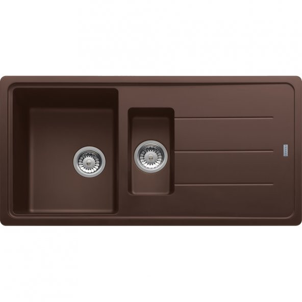 Franke Basis BFG 651 Fragranite Dark Brown Evye