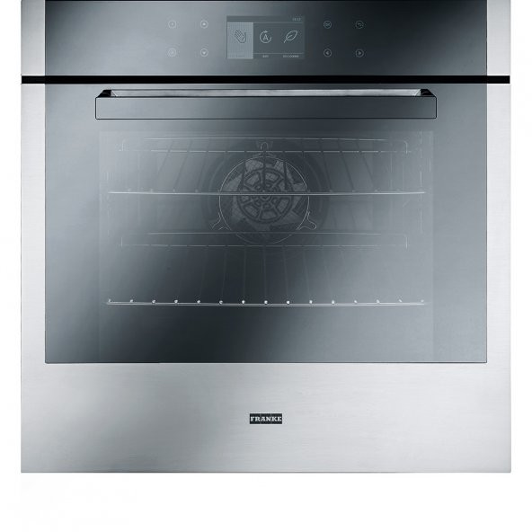 Franke Crystal Steel DCT CR 913 M XS DCT TFT Stainless Steel-Mirror Glass Black Fırın - 2