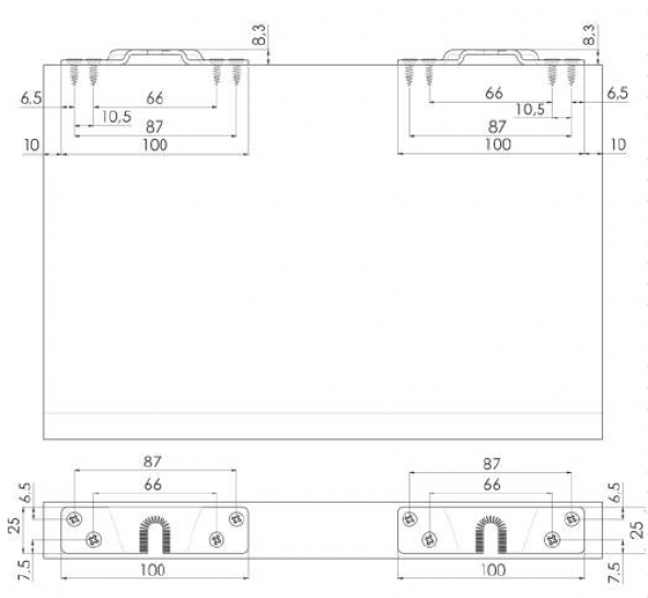 Mepa Sks 100 Sürgülü Kapı Mekanizması - Resim 3