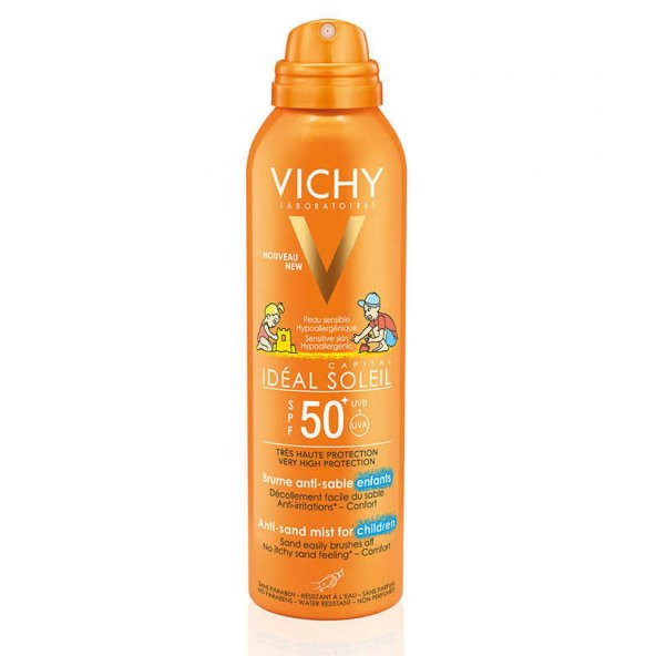 Vichy Ideal Soleil Anti-Sand Enfant Sprey SPF50 200ml