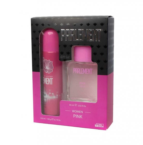 Parlement Pink EDT Parfüm + Deo Set