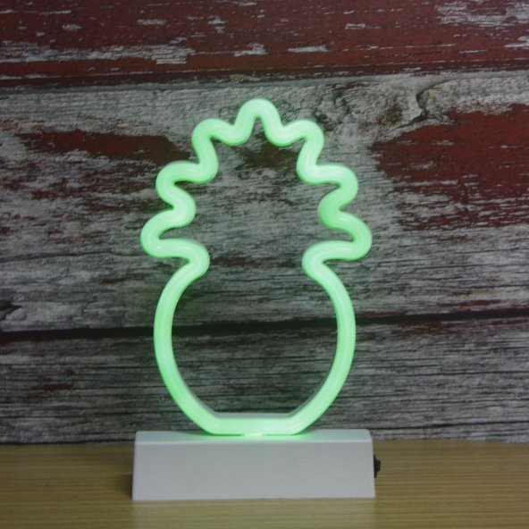 20cm Neon Led Ananas Aydınlatma - 3