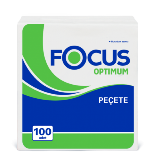 Focus Peçete (24,5 x 26,5 cm) - 100 lü x 32 Paket
