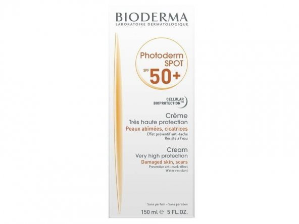 Biderma Photoderm Spot 50 Spf 150 ml   Leke Karşıtı Güneş kremi