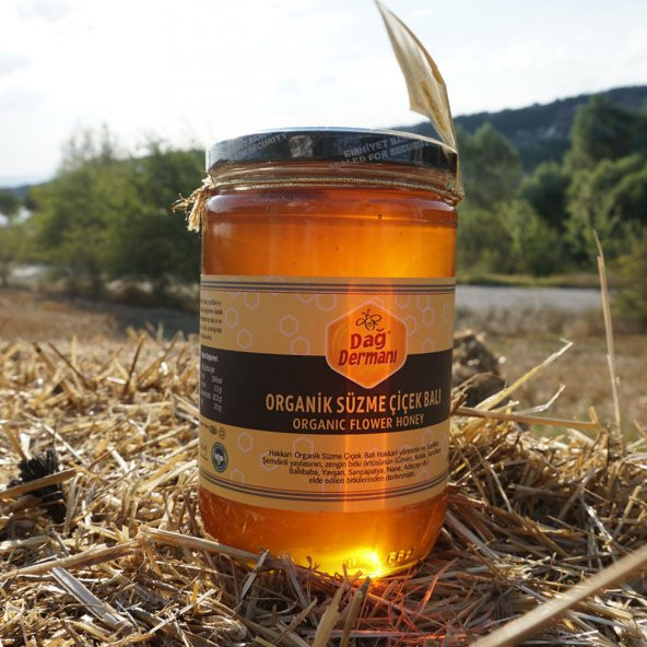 Dağ Dermanı Organik Süzme Çiçek Balı 850 Gr. - 3