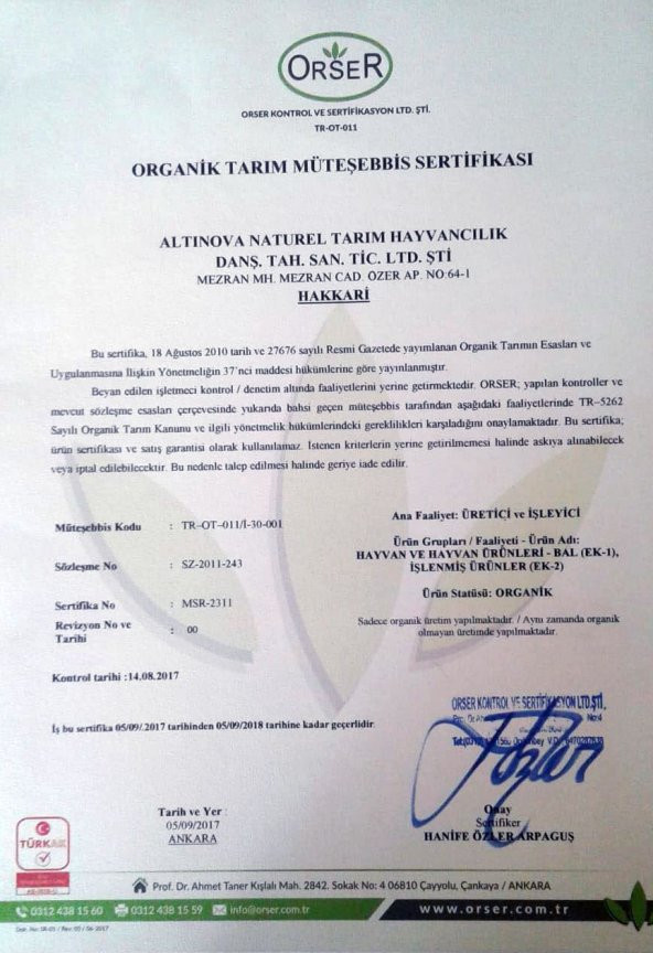 Dağ Dermanı Organik Süzme Çiçek Balı 850 Gr. - 4