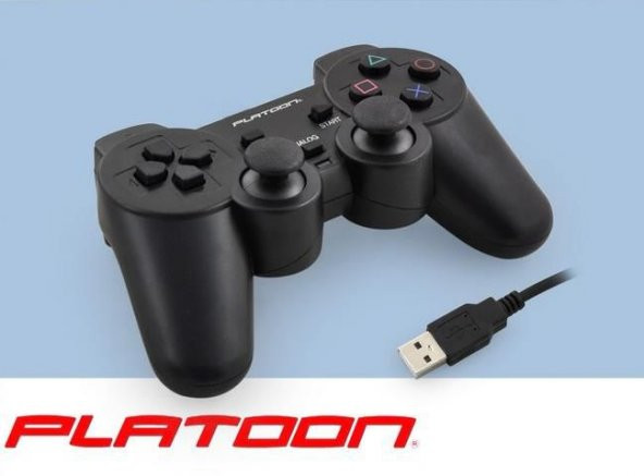 Platoon PL-2596 Usb Gamepad Oyun Kolu Joystick