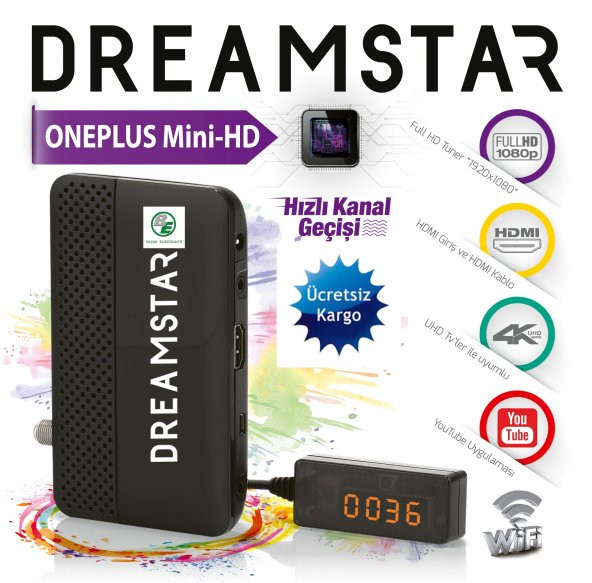 Dreamstar Mini HD One Plus X Yeni Tip 2019 Orjinal X Model