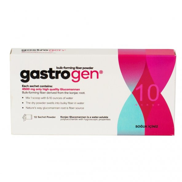 2 ADET Gastrogen Toz İçecek Gastrojen 4,5gr x 10 Adet - 2