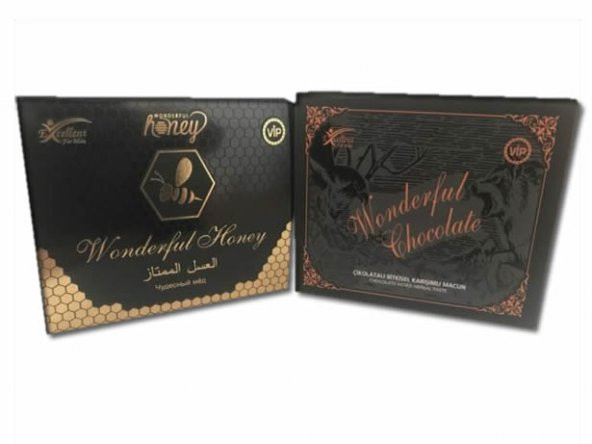 Wonderful Çikolatalı + Wonderful Honey Bal - Royal Honey