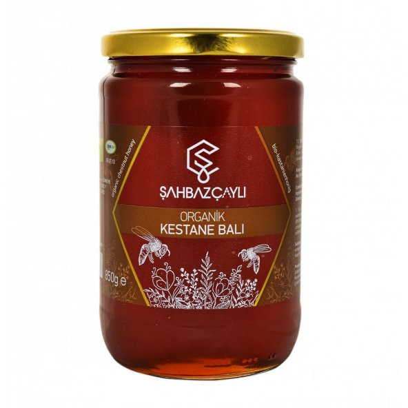 Eğriçayır Şahbaz Çaylı Organik Kestane Balı 850 GR