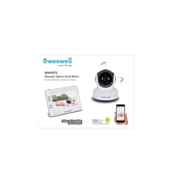 Weewell WMV870 Sphera Dual Watch Dijital Bebek İzleme Kamerası