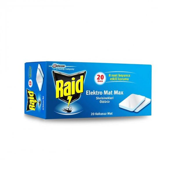 Raid Electro Mat Tablet 20Li
