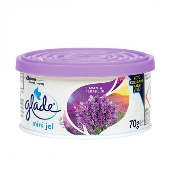 Glade Mini Jel Oda Kokusu Lavanta Ferahlığı 70 Gr