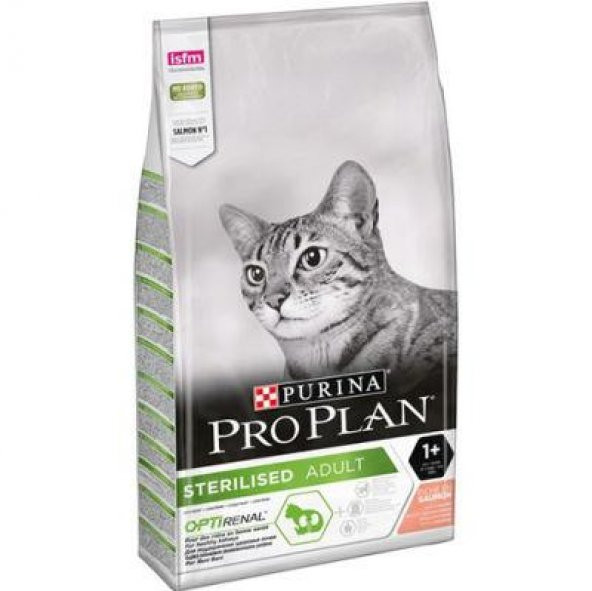 Kısır Kediler İçin Somonlu Pro plan Kedi Maması 10 Kg Mama