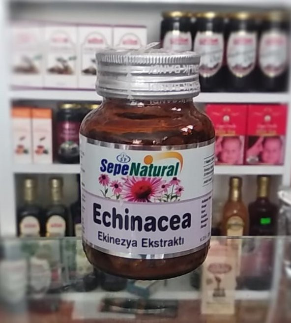 SepeNatural Besin Takviyesi Echinacea Ekinezya ekstralı 90 Kapsül 30 Günlük
