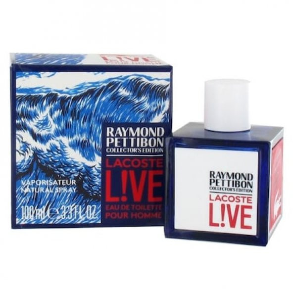 Lacoste Live Male Raymond Pettibon Colectors Edition EDT 100ml