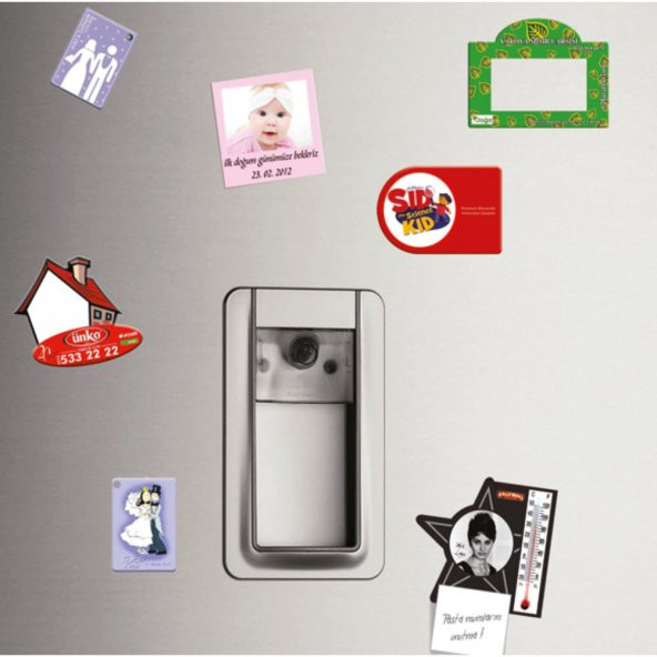 Firmanıza Özel Baskılı 1000 Adet Tasarımlı Magnet Standart Ebat - 2