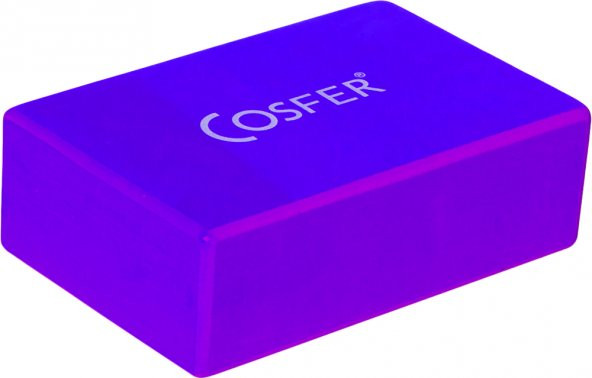 Cosfer CSF57MR Yoga Block - Mor