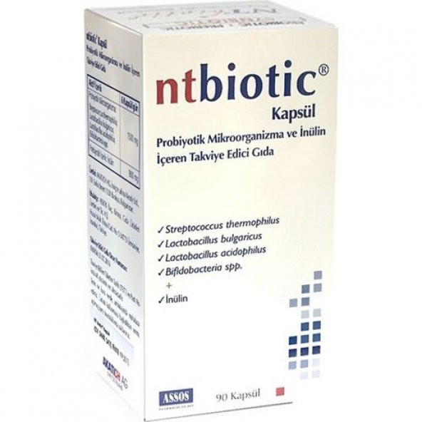 Nt Biotic Gıda Takviyesi 90 Kapsül - 1