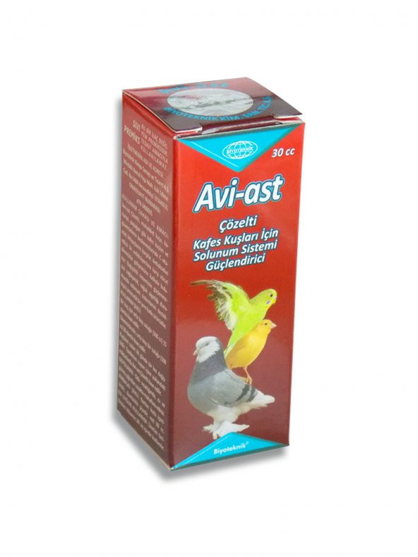 Biyoteknik Avi Astım Kuşlar İçin C vitamini 30 ml