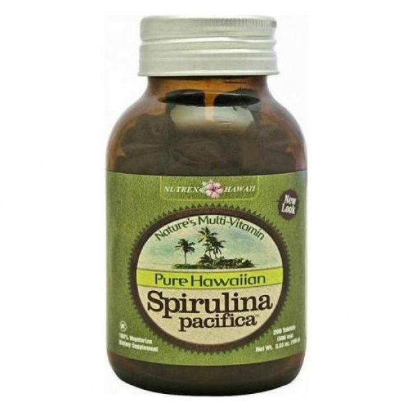 Nutrex Hawaiian Spirulina 500 Mg 200 Tablet