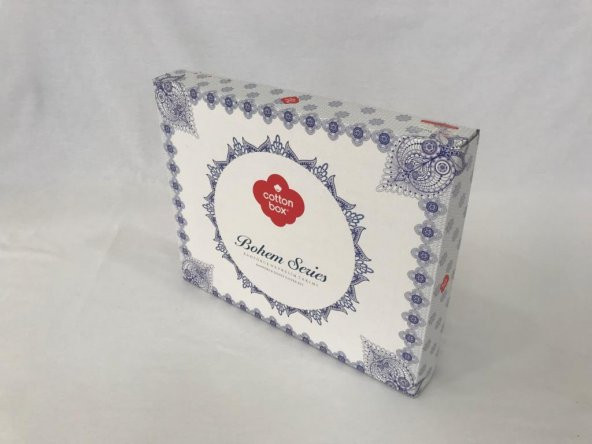 Cotton Box Çift Kişilik Bohem Nevresim Takımı Alope Gri - Resim 2