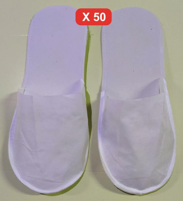 Tek Kullanımlık Otel Terliği 50 Çift - 2