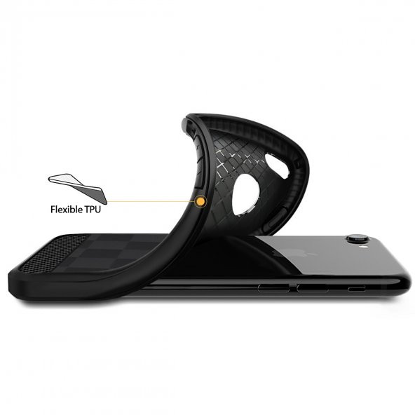 Buff iPhone 6 / 6s Black Armor Kılıf - 3