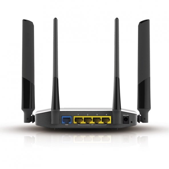 Zyxel NBG6604 AC1200 Dual-Band Kablosuz Gigabt Rou - 3