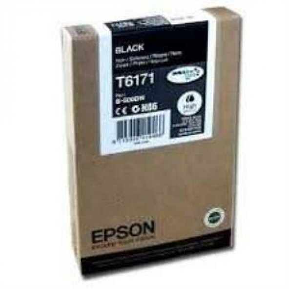 Epson T6171 Orjinal Siyah Kartuş C13T617100 Yüksek Kapasite