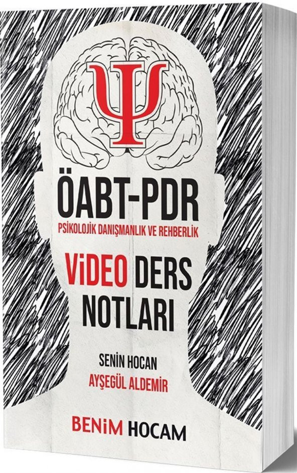 Benim Hocam Yayınları ÖABT Psikolojik Danışmanlık ve Rehberlik Video Ders Notları