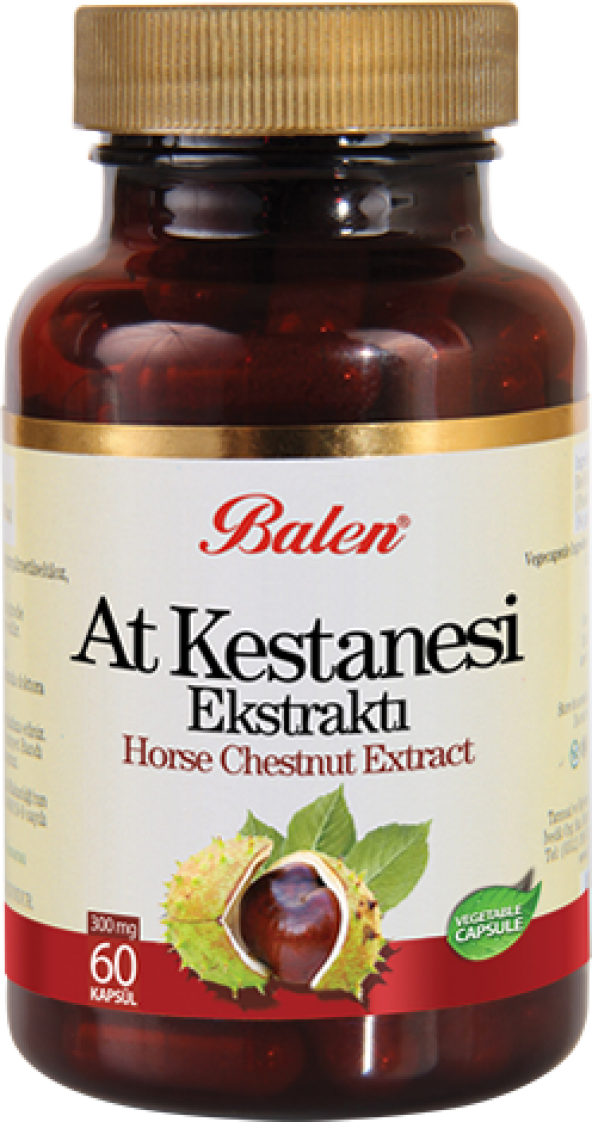 BALEN AT KESTANESİ EKSTRAKTI KAPSÜL 375mg x 60 "1 ADET" - 1