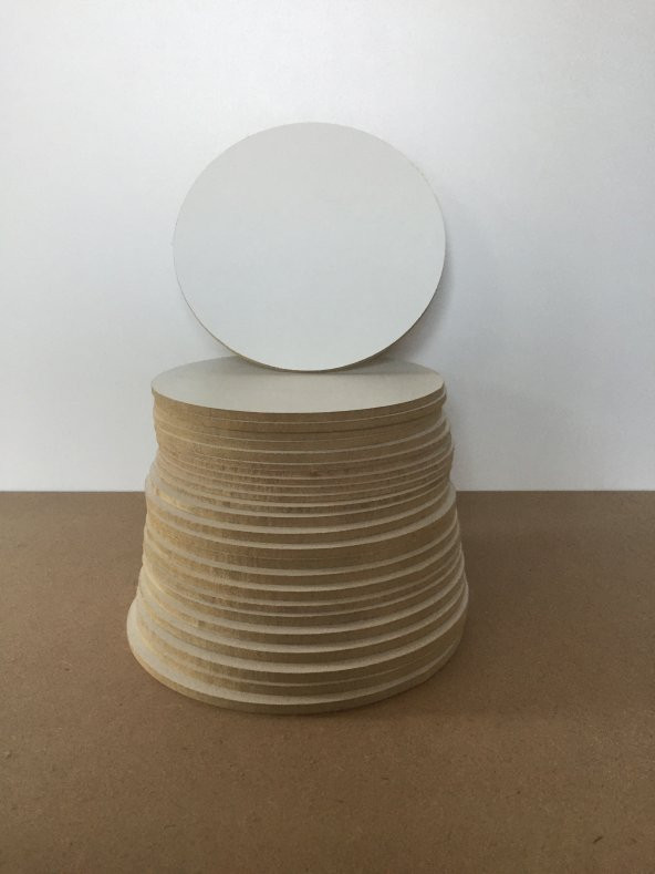60 cm Çap Daire Ham MDF Parca Yuvarlak Plaka Duralit Kesim - 2