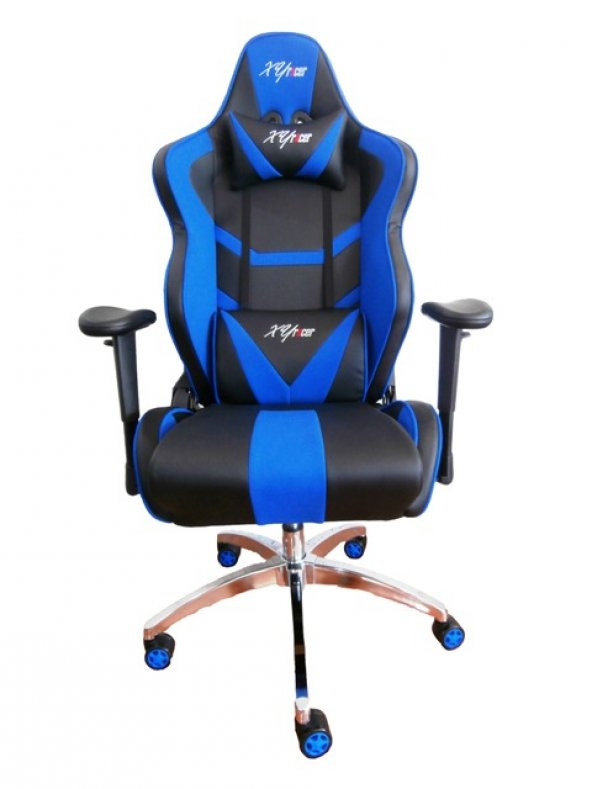XYRACER OYUNCU KOLTUĞU ( MAVİ-SİYAH DERİ KUMAŞ ) - 7