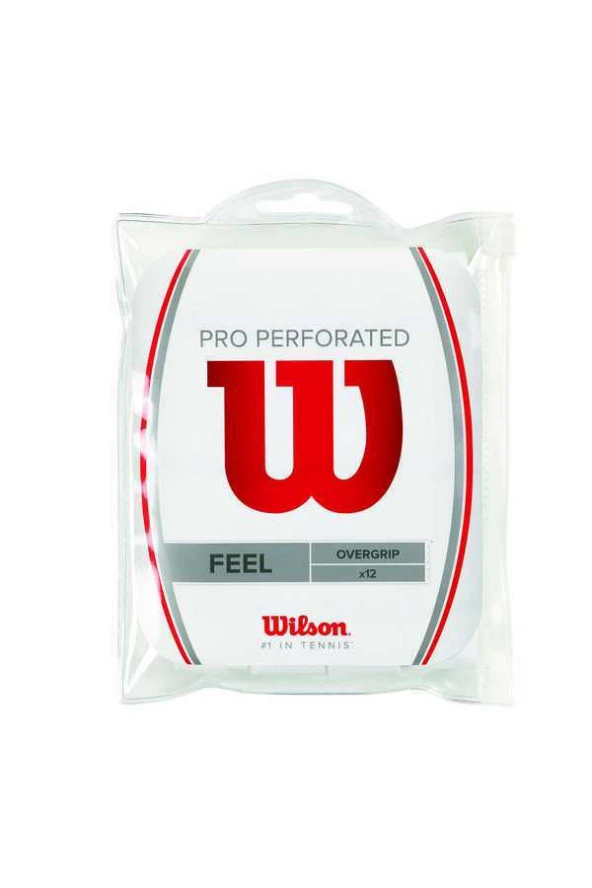 Wilson Overgrip Pro Perf 12PK Beyaz (WRZ4006WH)