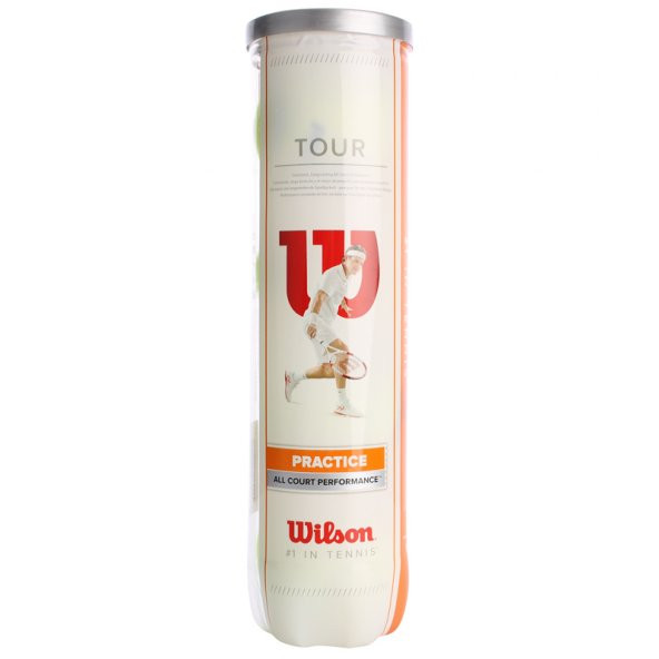 Wilson Tenis Topu Tour Practice 4TBall  (WRT114500 )