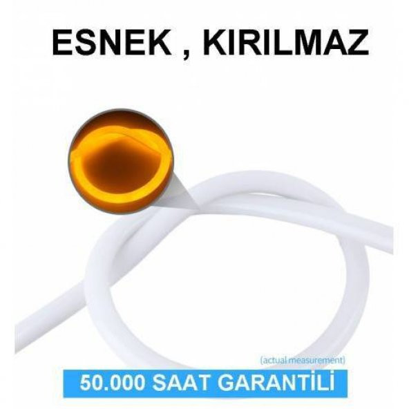 100 METRE NEON ŞERİT LED OTO TABLO DEKOR SU GEÇİRMEZ FLEXİ ESNEK BİNA DIŞ CEPHE LED GİYDİRME TABELA - 3