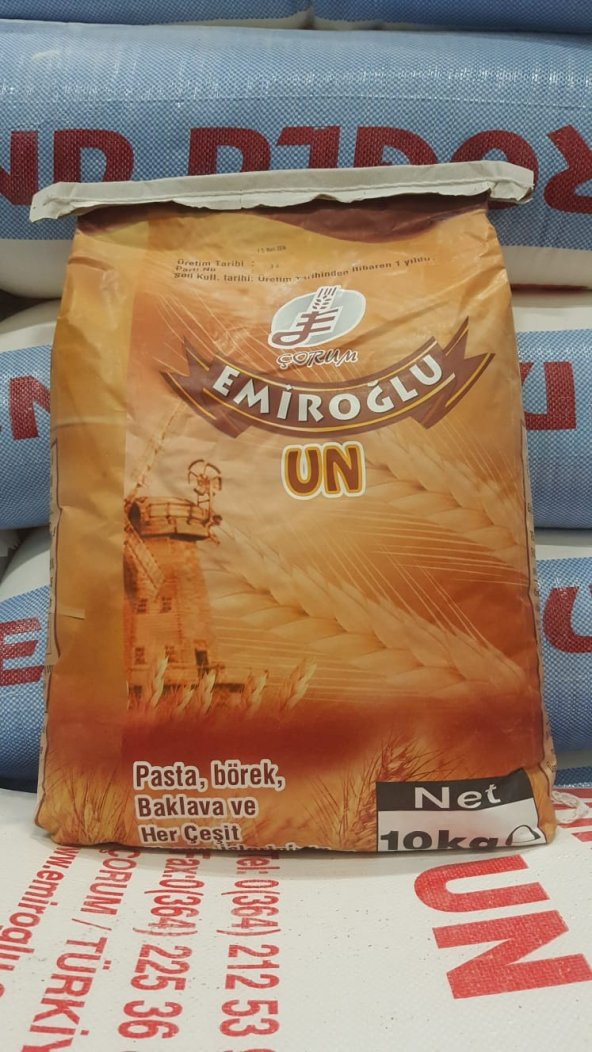 Emiroğlu 10 KG Özel Amaçlı Baklavalık Böreklik lüx un - 1