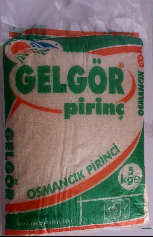 Osmancık Pirinç 5 Kg (Gelgör)
