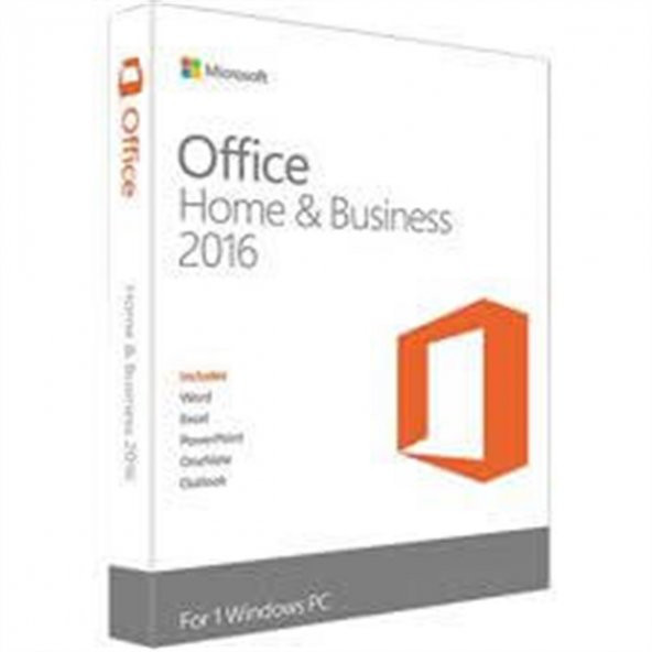Microsoft Office Ev ve İş 2016 Türkçe Kutu Lisans T5D-02296